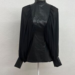 Chic Black Women's Blouse